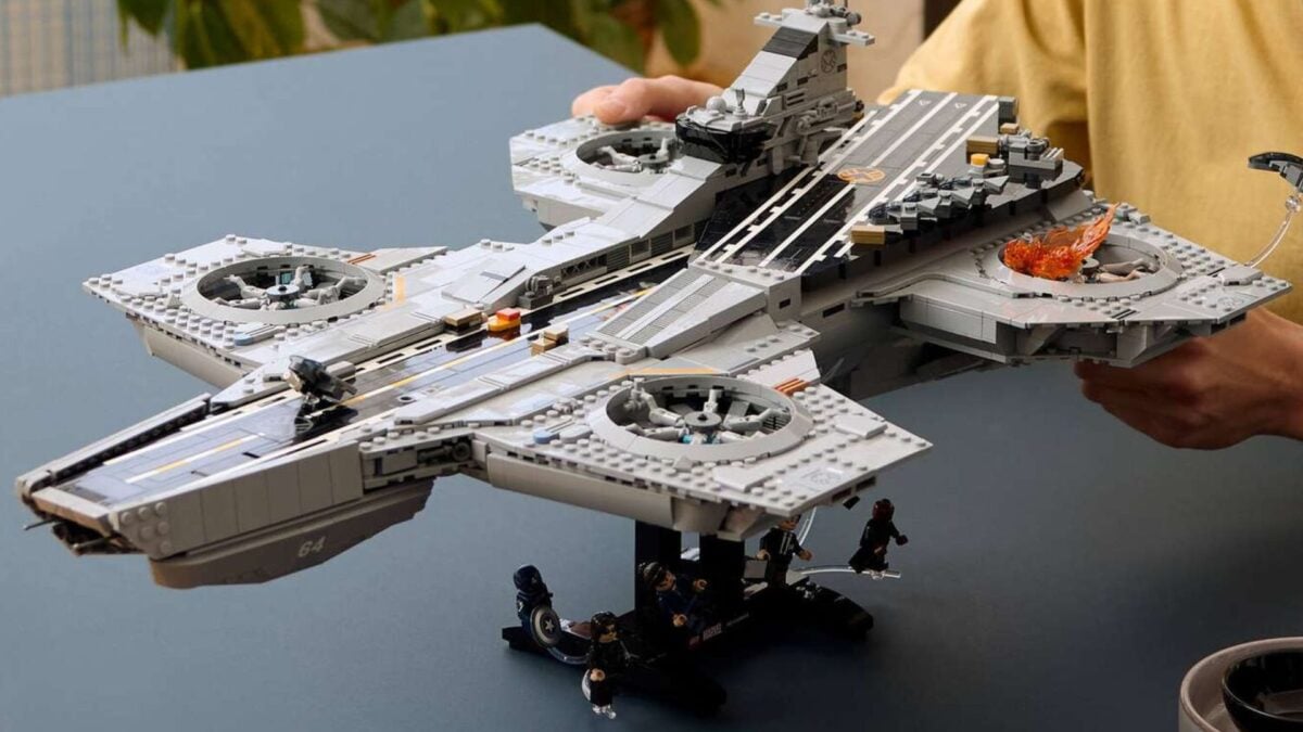 Lego Is Leaning Into Your Marvel Memories With a New Helicarrier Set