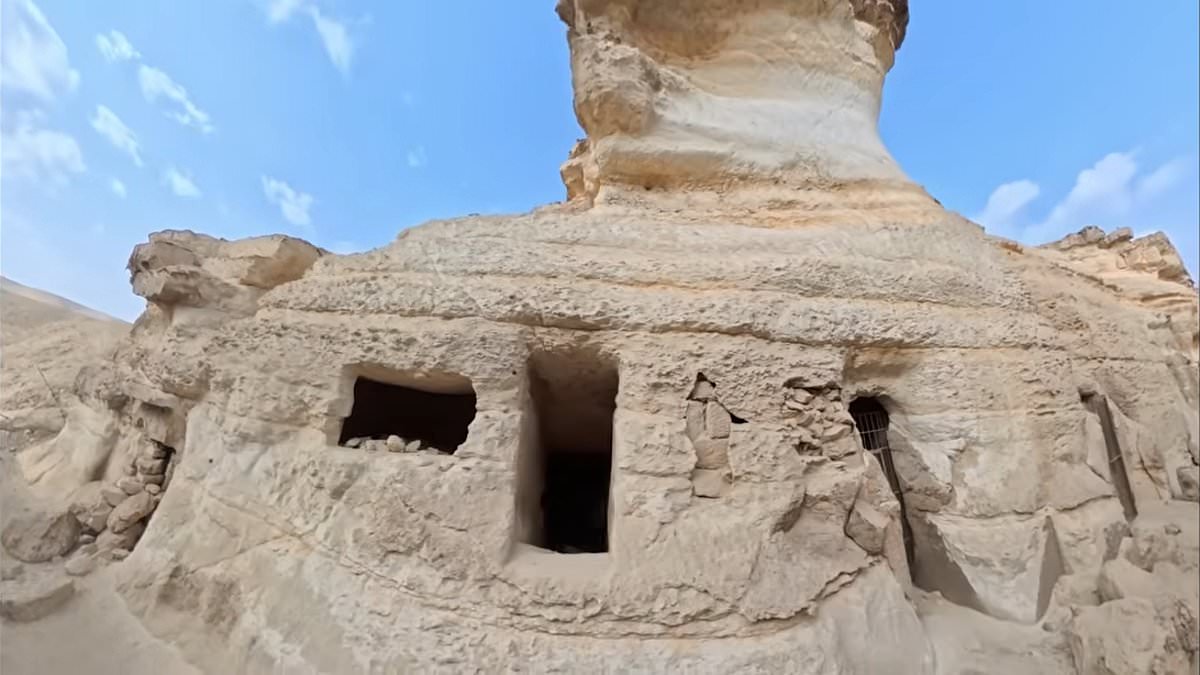 Mystery of 'second Sphinx' deepens as new footage reveals shafts that could lead to hidden structure