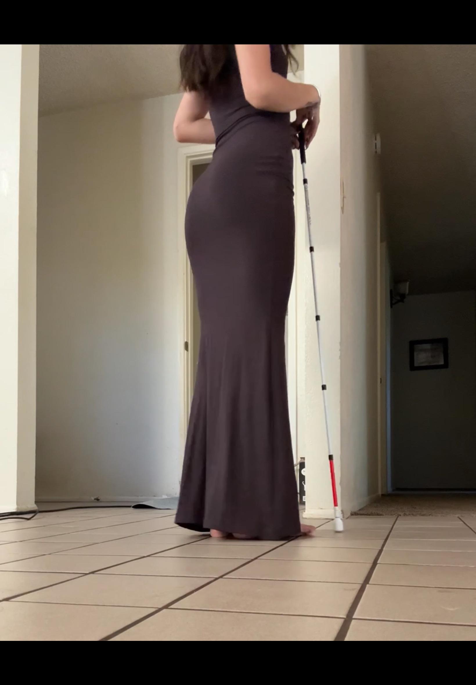 You taking the blind girl out?