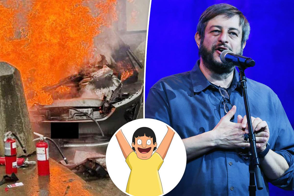 911 call reveals ‘Bob’s Burgers’ voice actor Eugene Mirman’s condition after being pulled from fiery crash