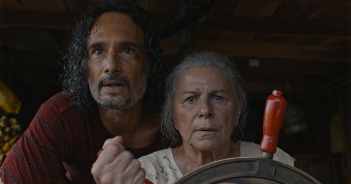 Imagination beats budget in 'The Blue Trail,' a scrappy sci-fi dystopia about an elder on the run