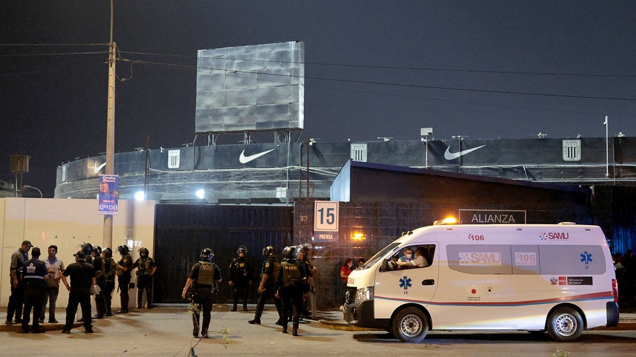 One dead and dozens injured during pregame event in Peru soccer stadium