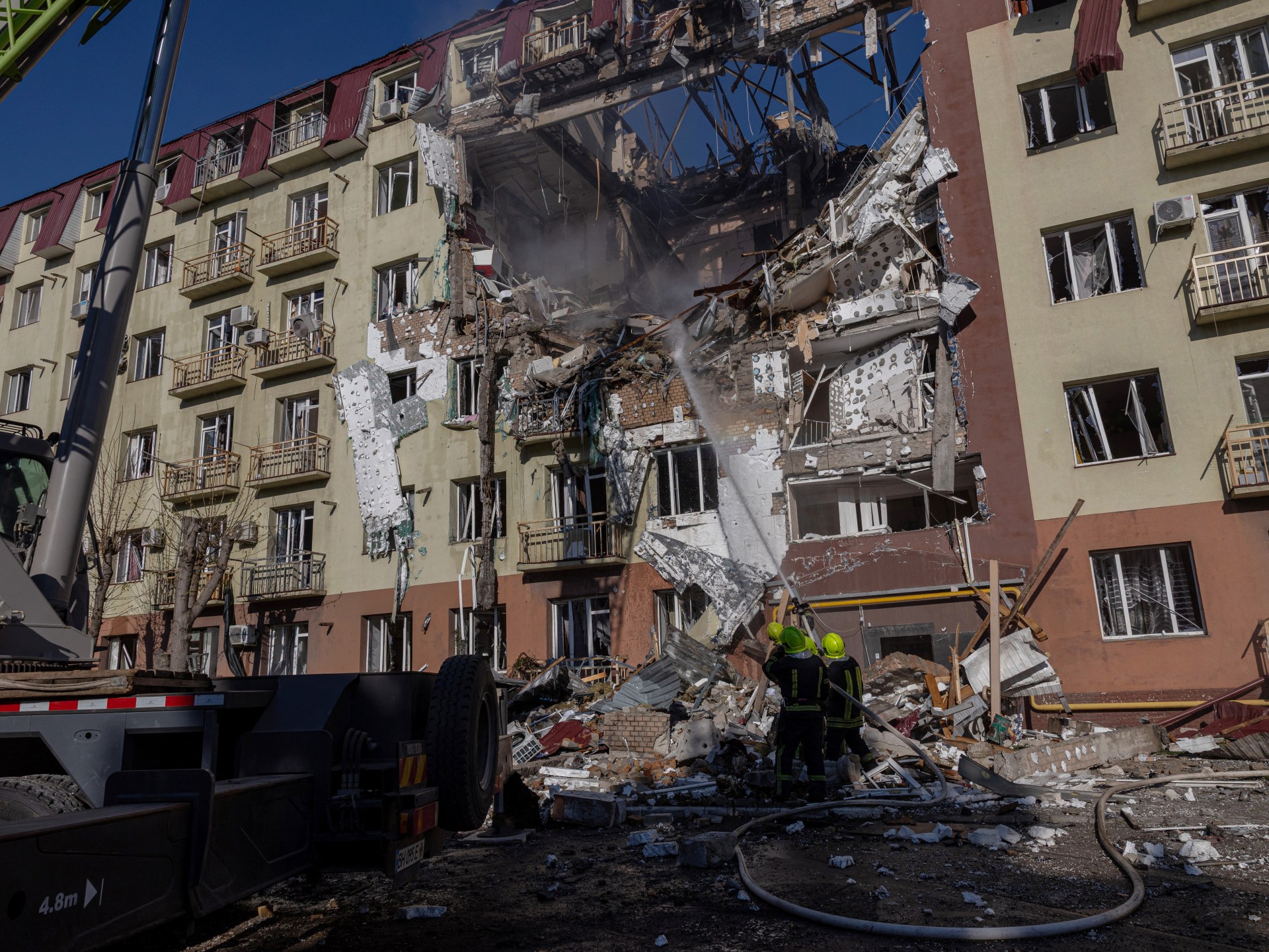 Ukraine strikes Russian Black Sea energy hub Novorossiysk