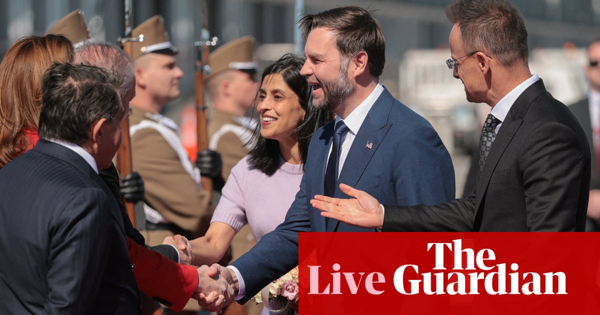 Hungary’s foreign minister says JD Vance’s visit signals ‘golden age’ of Hungarian-US relations – Europe live