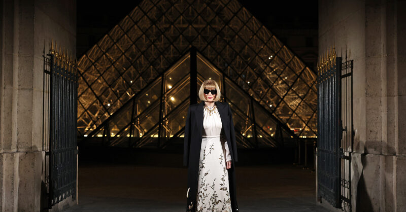 Anna Wintour on the cover of Vogue? For spring? Groundbreaking.