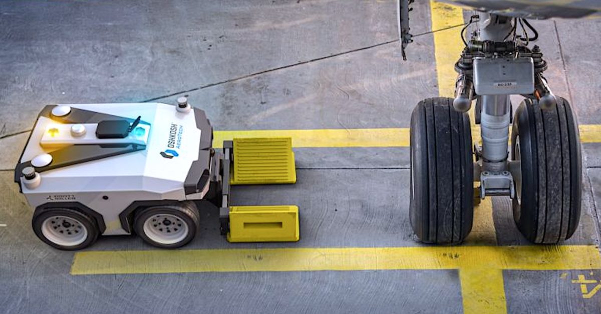 Oshkosh ground support robots take on air travel’s hidden costs