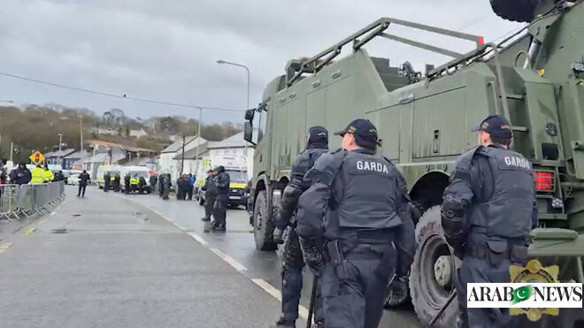 Irish police arrest man over alleged criminal damage at Shannon airport