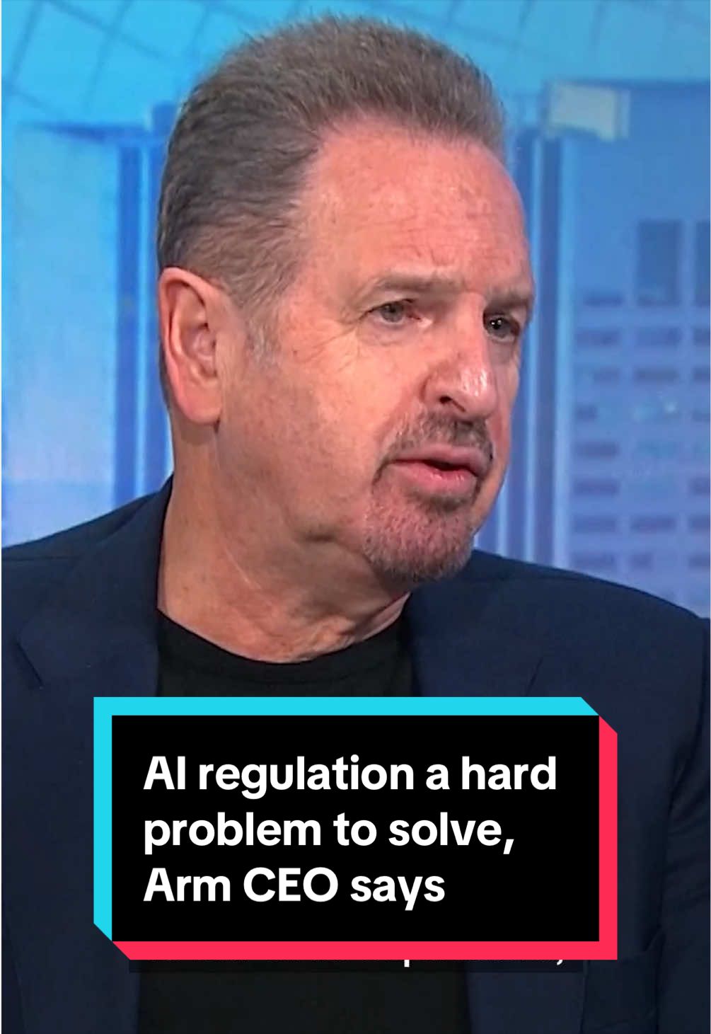 #Arm #CEO Rene #Haas says #AI #regulation is a “hard problem to solve,” telling Tom Mackenzie it’s more complex than governing physical industries.