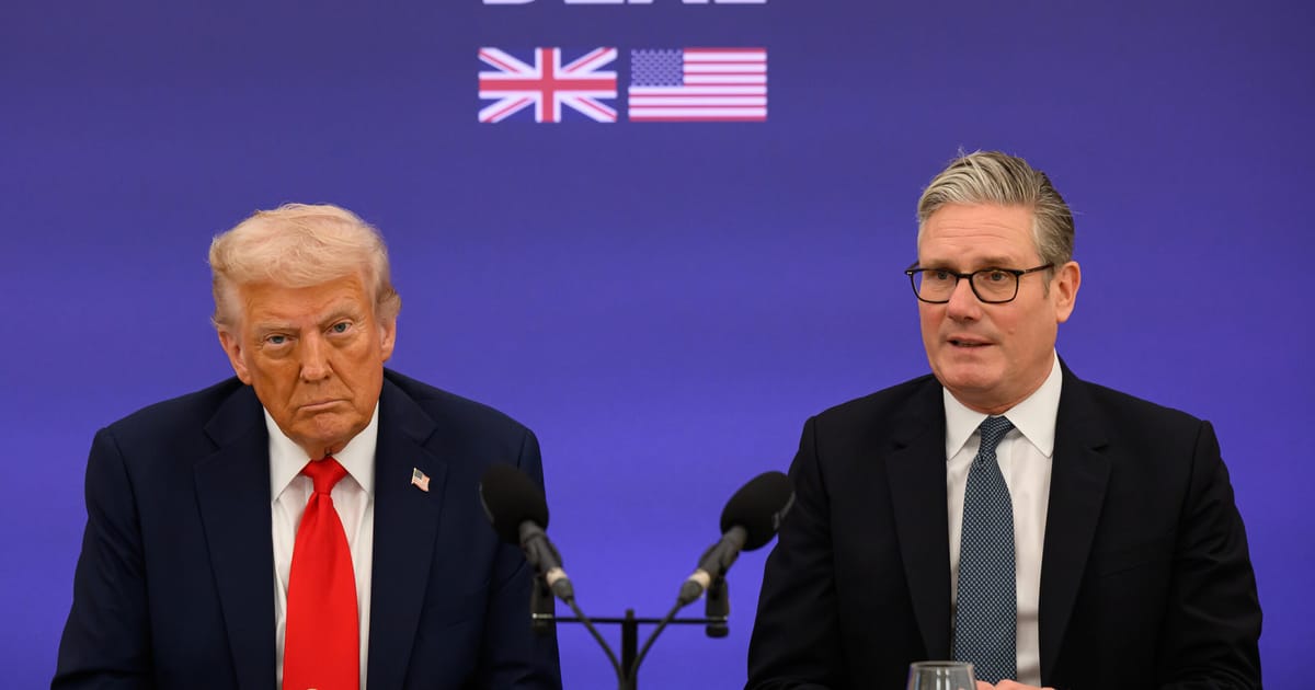 Trump threatens to unpick trade deal over Starmer’s Iran war opposition
