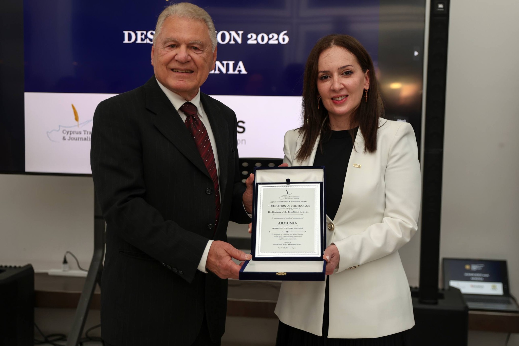 Armenia named Destination of the Year 2026 at Nicosia ceremony