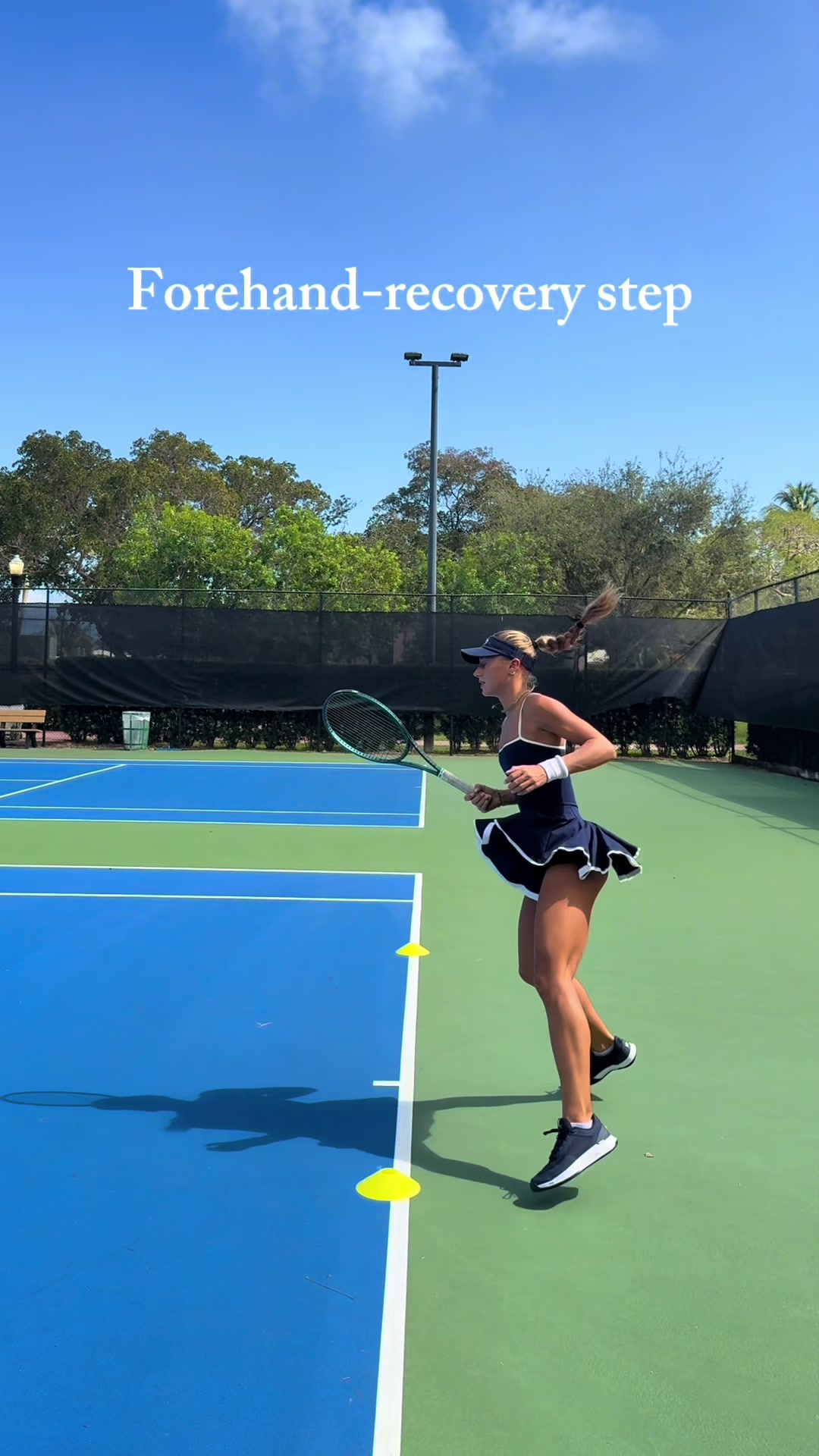 4 tennis drills for faster footwork 👣👏🎾 #fyp #tennis #footwork #fitness