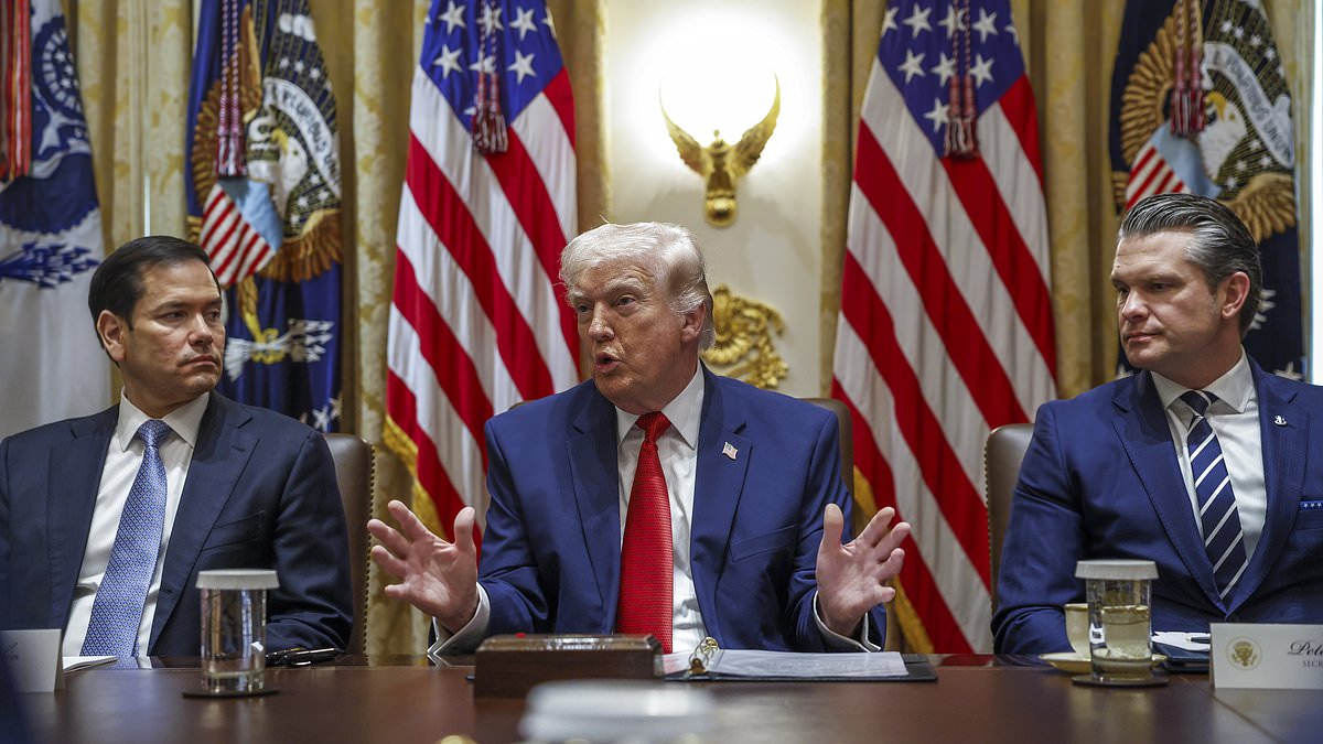 Trump's inner circle rushes to emergency Situation Room briefing as Iran chokes off the world's oil supply