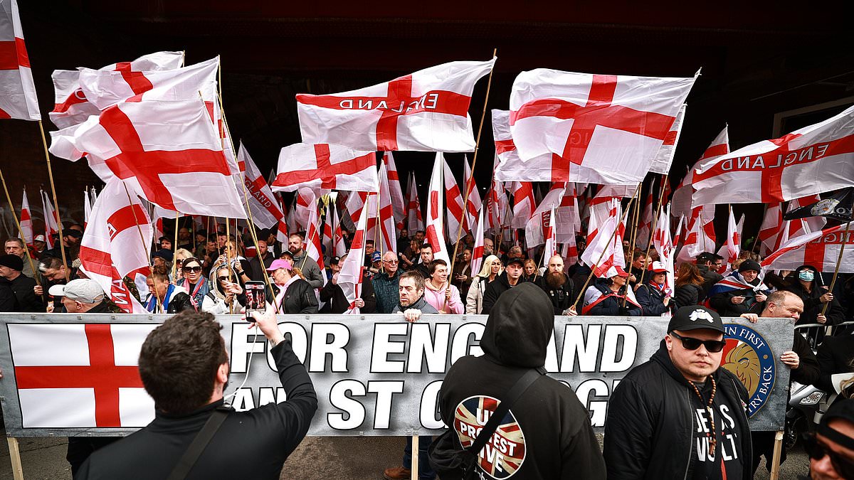 Police make three arrests as Britain First followers and counter-protesters face off in Manchester city centre demo