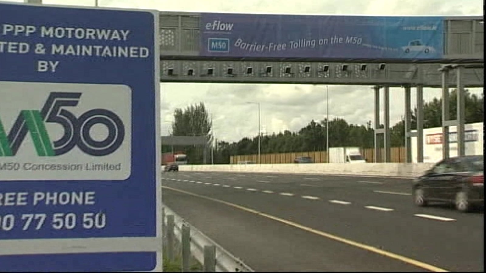 Fines of €434,000 for M50 toll evaders after no shows