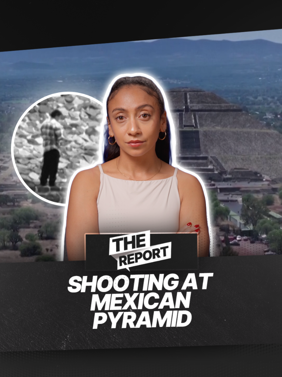 A gunman open fired on tourists at the Teotihuacán pyramid in Mexico. #thereport #mexico #pyramid #shooting