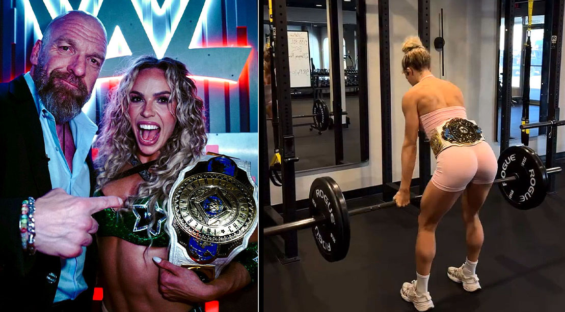 Maxxine Dupri Shocks WWE With Intercontinental Title Win &amp; Shares Her Viral Leg Workout