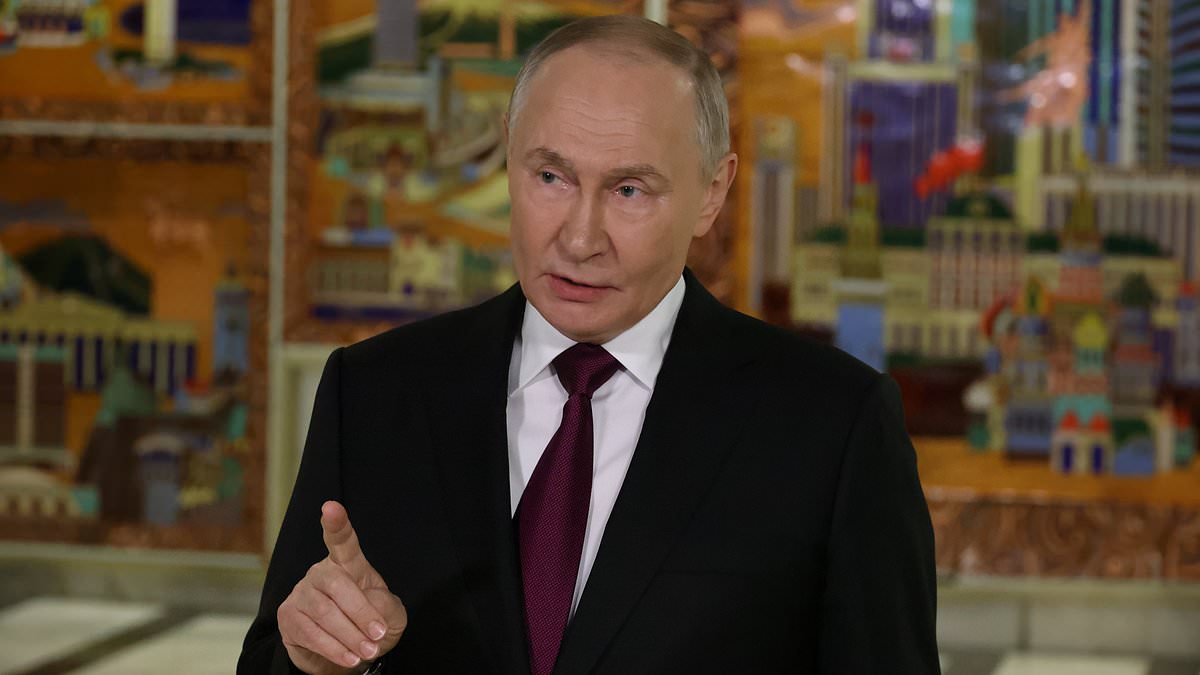 Putin's threat that he is 'ready for war' is 'a BLUFF'