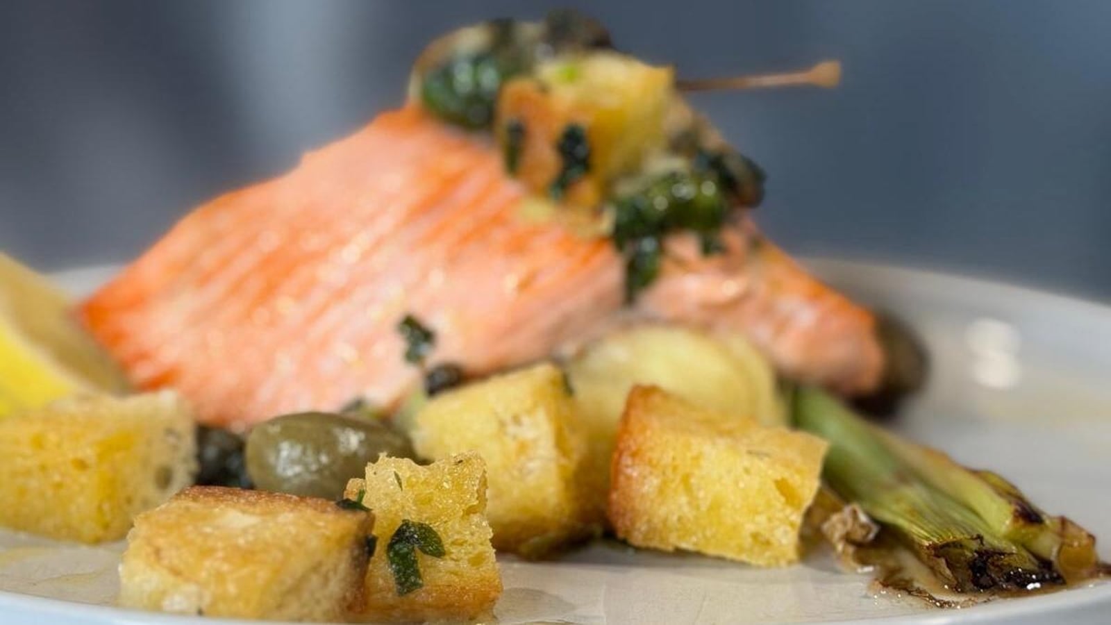 Kevin Dundon's seared trout