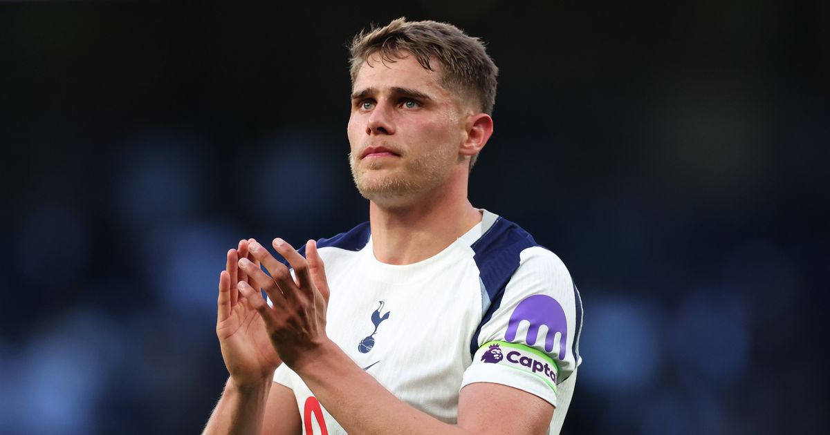 Tottenham star Micky van de Ven has firm favourite between Liverpool and Man Utd