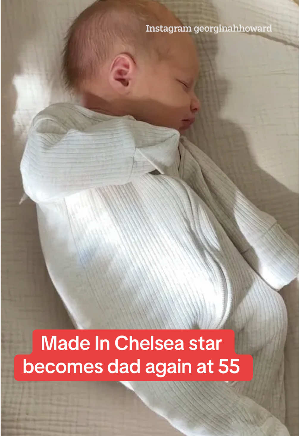 A Made In Chelsea star has become a dad again at 55 years old - and has revealed the tot’s adorable name.  Tap the link for the full story.  #MadeInChelsea #TV #RealityTV #Celebrity