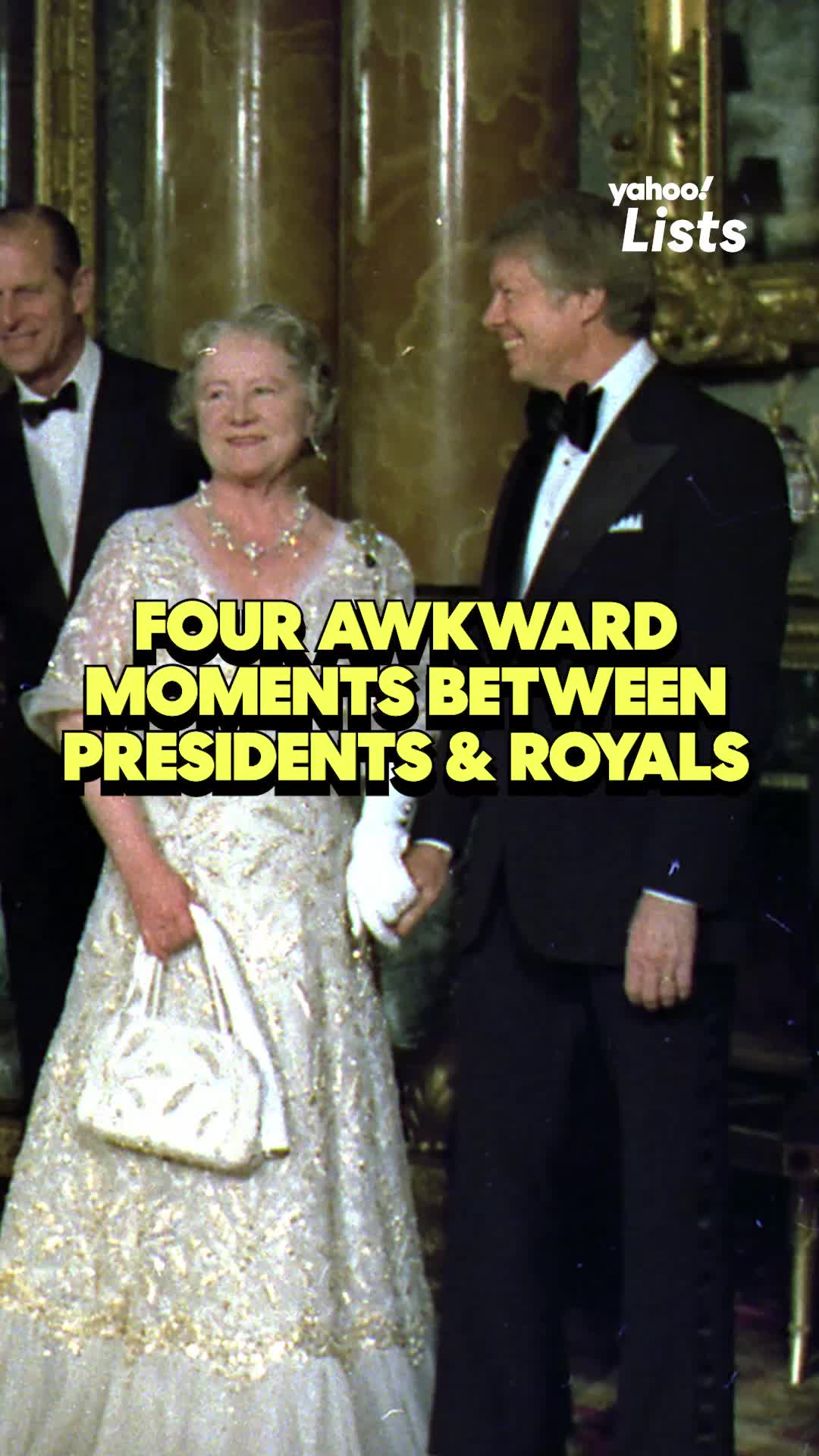 As King Charles visits the U.S., a quick reminder: U.S. presidents haven’t always nailed royal protocol. 👀👑 Here are four awkward moments between the leaders. 🇺🇸🤝🇬🇧