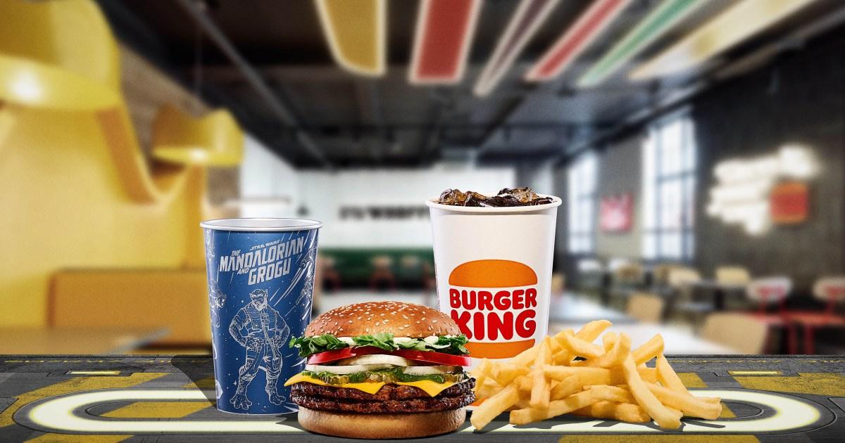 Burger King launches new Star Wars Mandalorian menu with limited-edition cups