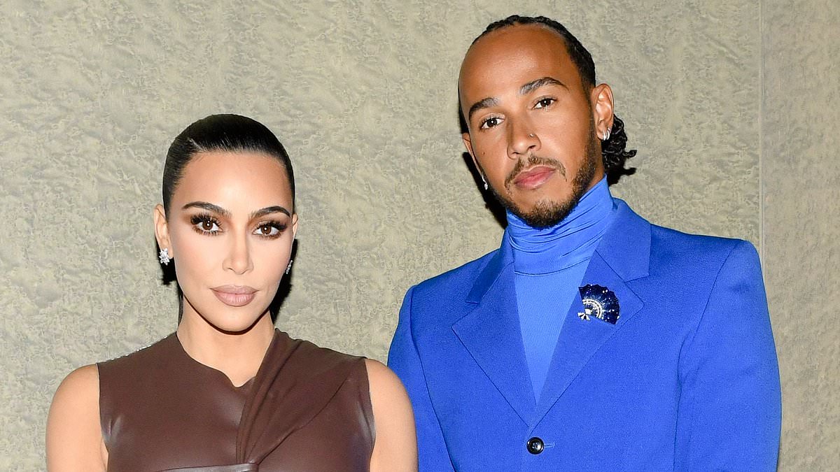 Kim Kardashian and Lewis Hamilton have become inseparable as they land in LA while hitting 5-month anniversary