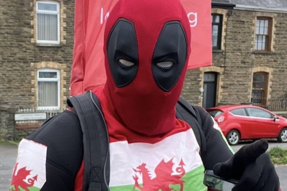 Senedd hopeful runs campaign as superhero to raise long Covid awareness