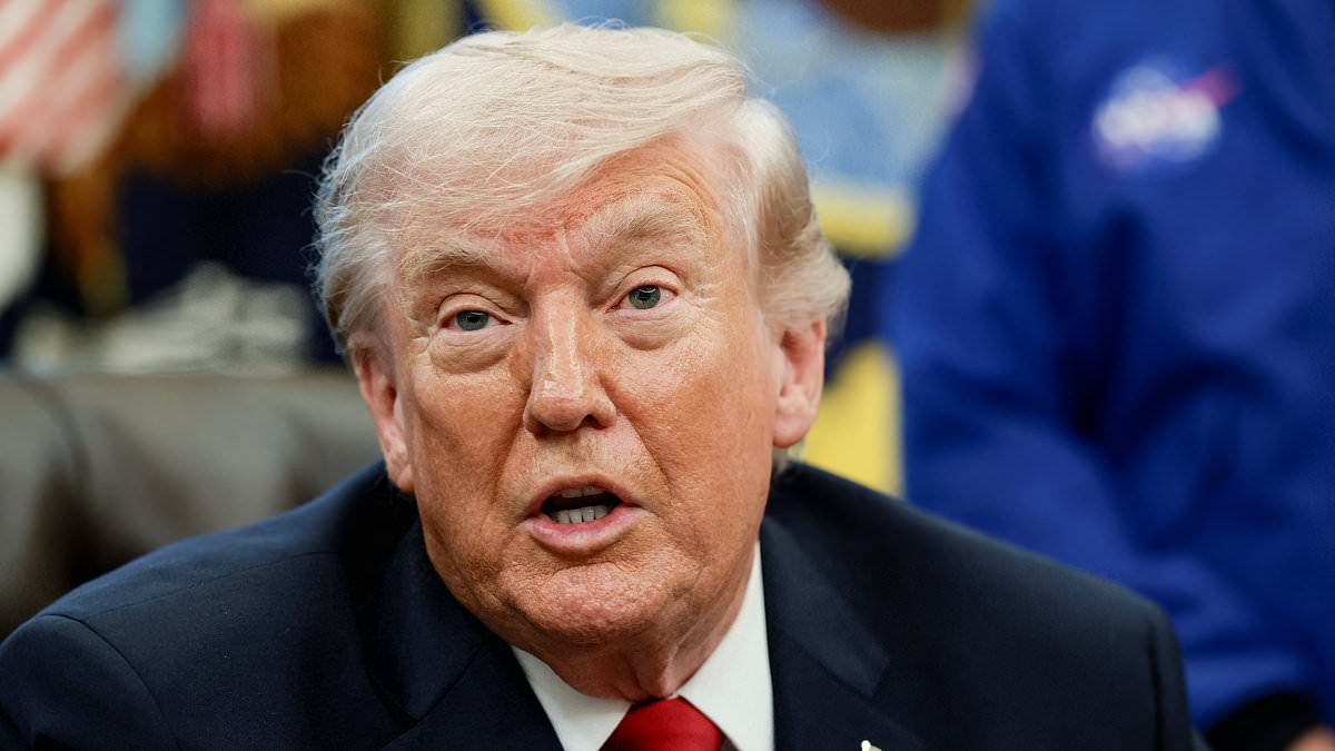 Trump breaks silence on 'dirty cop' James Comey's arrest and reveals whether he personally felt 'endangered' by social media post