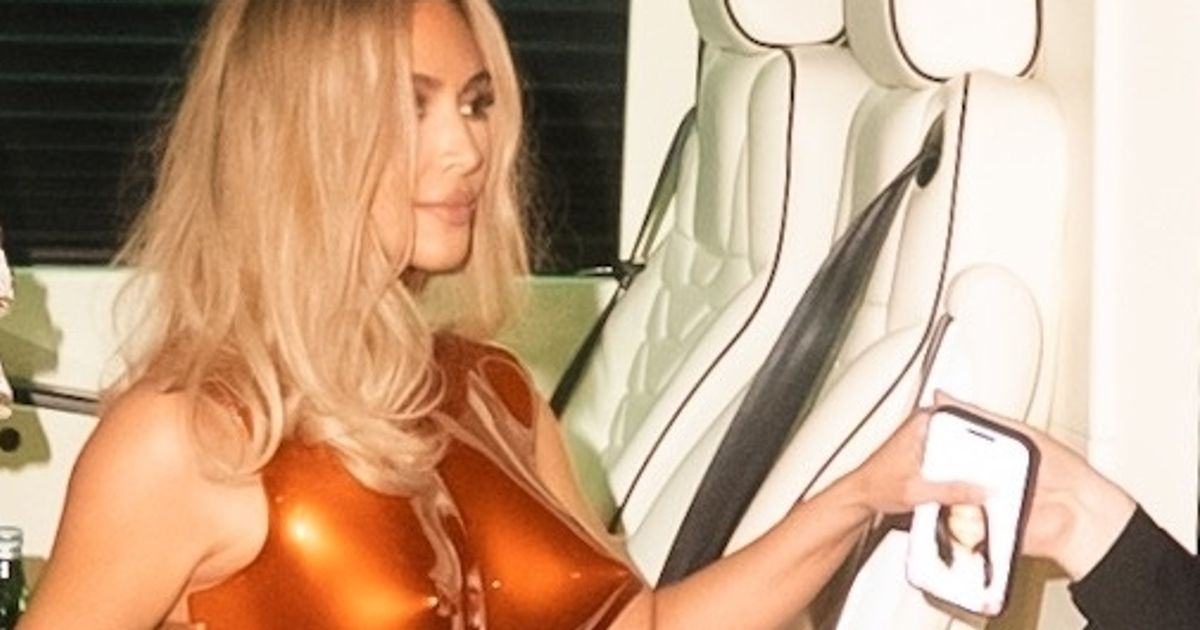 Kim Kardashian exposed at Met Gala as phone lock screen is just one of her children