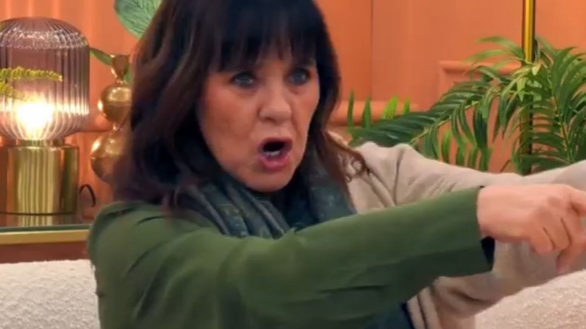 Shock moment Coleen Nolan brands Celebs Go Dating star a ‘b***h’ after being branded a ‘people pleaser’