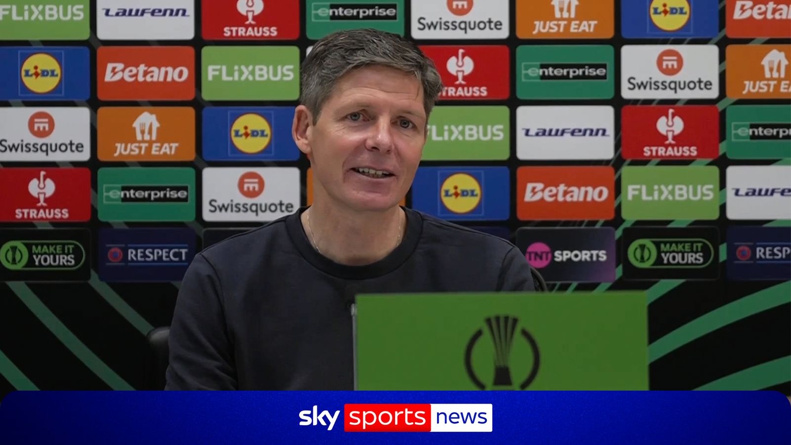 'This makes me proud' | Glasner delighted to reach the Conference League final
