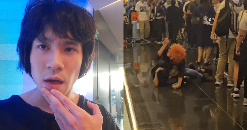 Amos Yee beaten up by cosplayer at S'pore anime convention at Suntec City