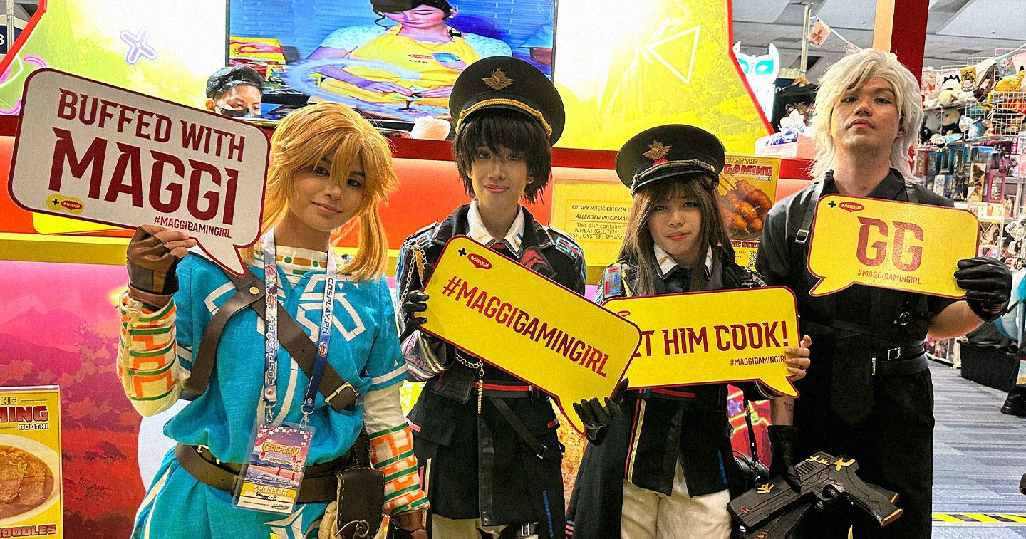 Minotaur PH and MAGGI turn iconic video game dishes into reality at Cosplay Matsuri