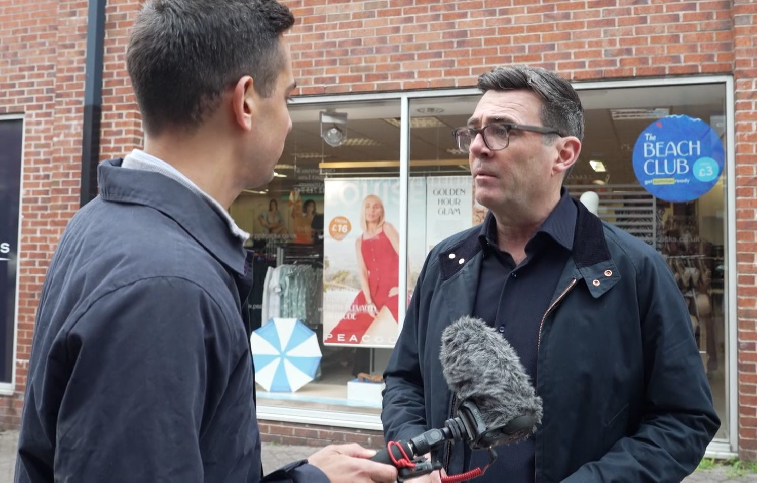 Andy Burnham questioned on plan to be Labour leader