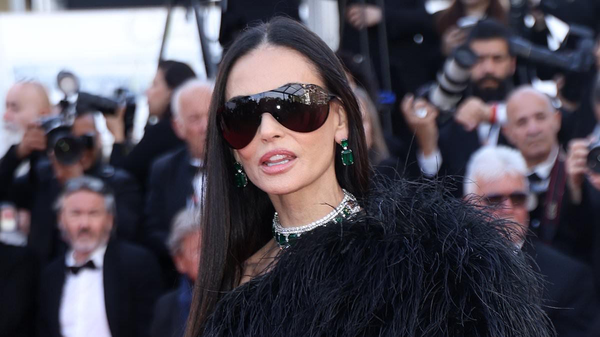Demi Moore, 63, Sharon Stone, 68 and Heidi Klum, 52, show young Hollywood how it's done as they lead the glam arrivals at Cannes' Fjord premiere