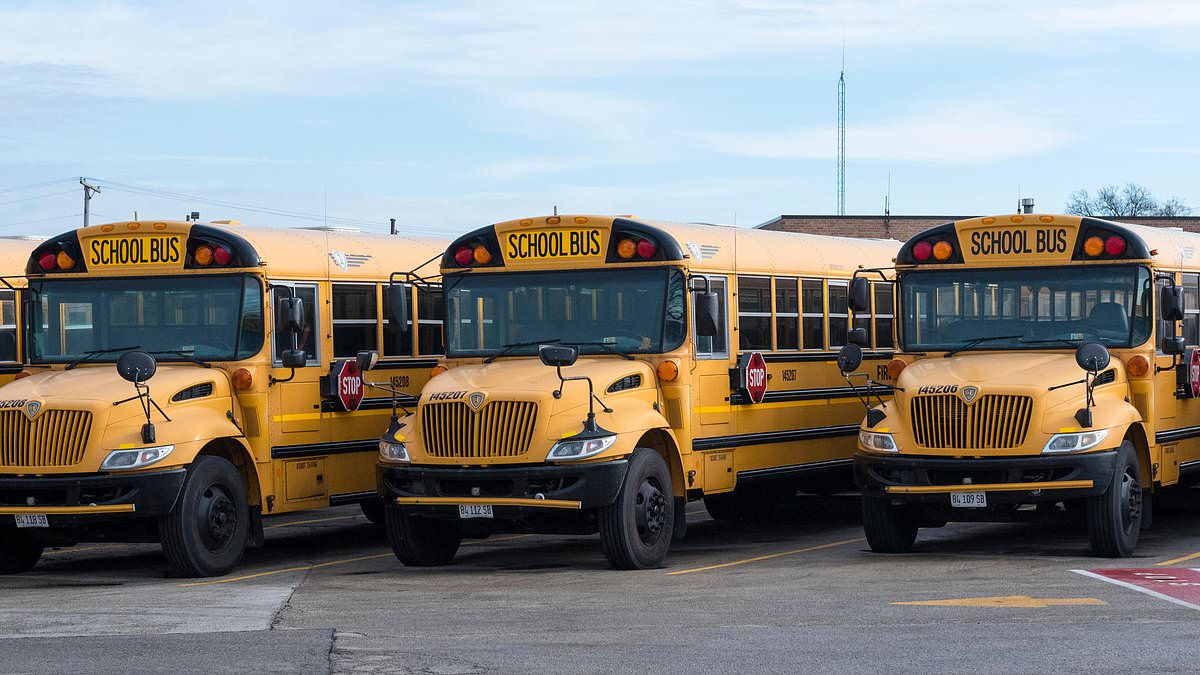 Scotland's Tartan Army hire fleet of yellow US school buses - and England fans board $50-a-time coaches - to save cash on World Cup travel amid 'scandalous' transport costs