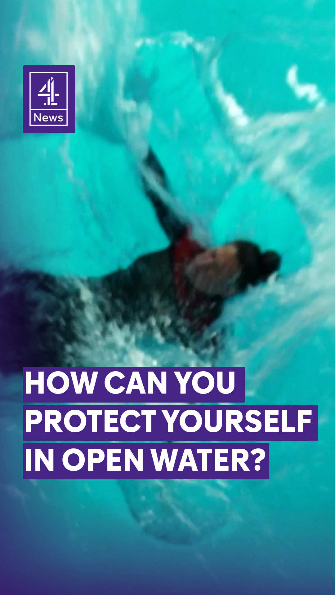 As the heatwave continues safety charities have again warned of the dangers of cold water shock to those swimming in open water on very hot days.  At least nine people have died in water since Sunday. So, how can you stay safe in open water? #openwaterswimming #ukheatwave #summer #weather #c4news