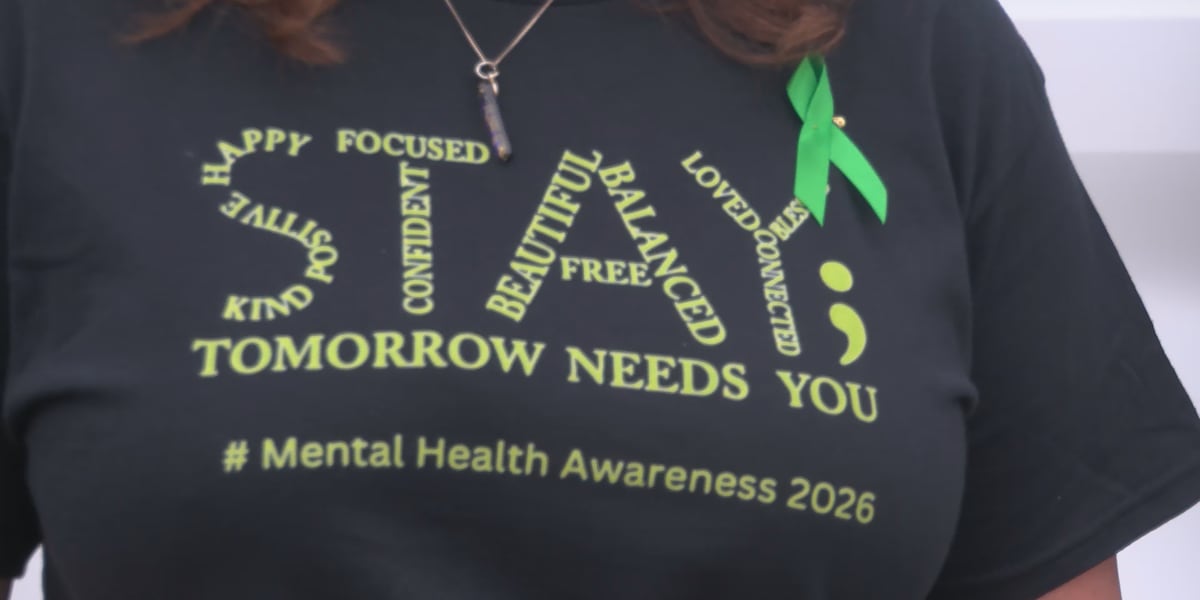 Lutheran Family Services holds balloon release for Mental Health Awareness Month