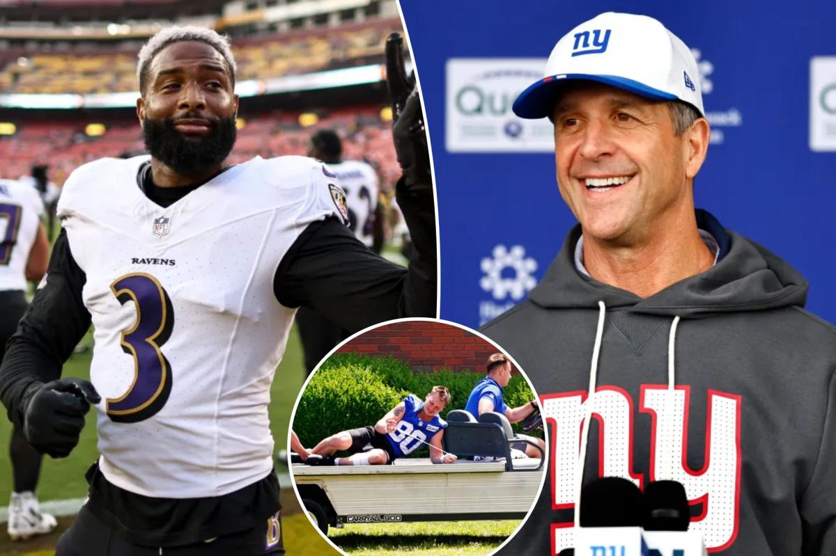 Odell Beckham Jr. reunion could be back on table after Giants’ rash of receiver injuries