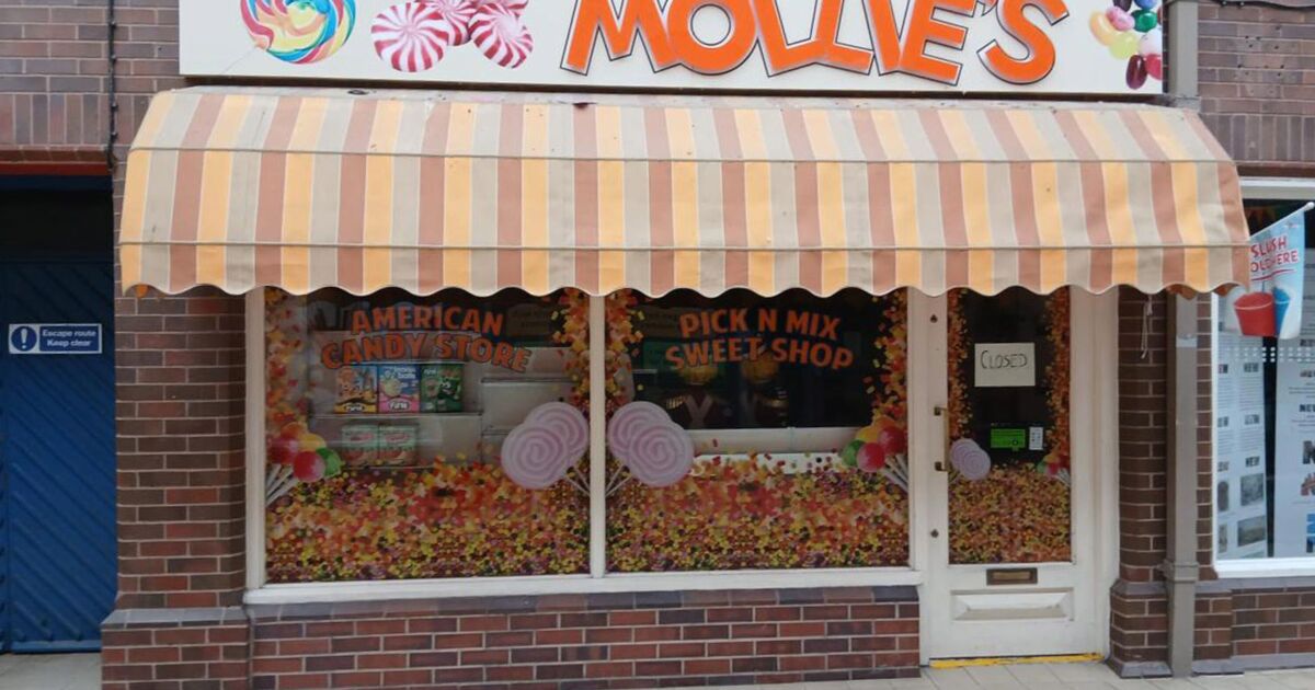 UK sweet shop chain closes branch - in business for 15 years