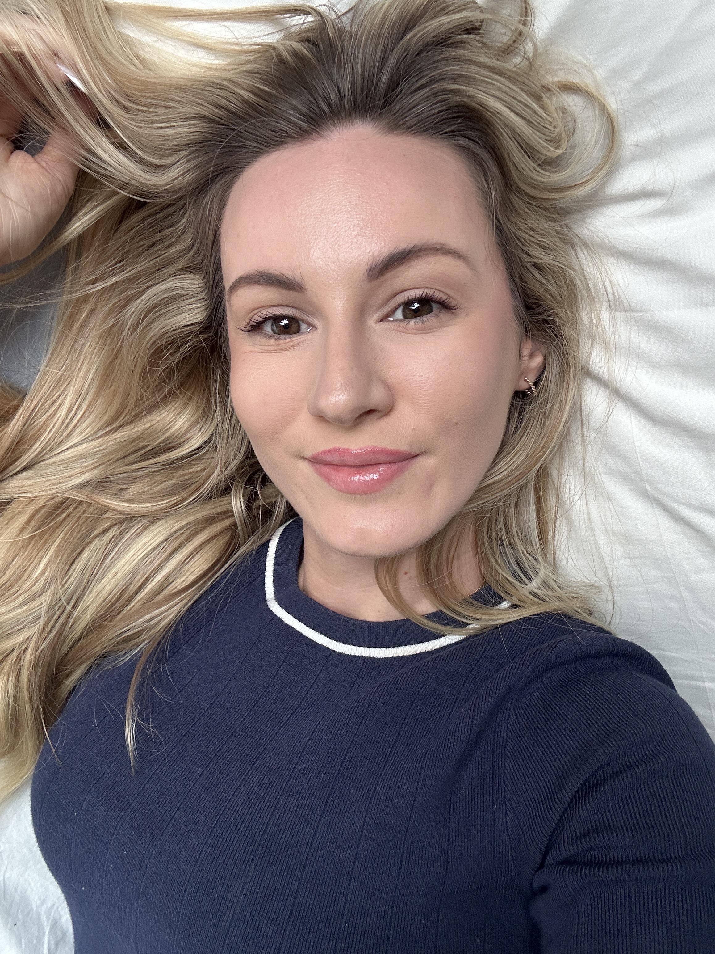 Me and my cozy at home face