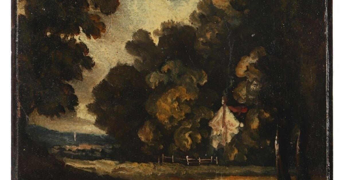 Rare Constable sketch could depict scene of his most famous work 'The Hay Wain'