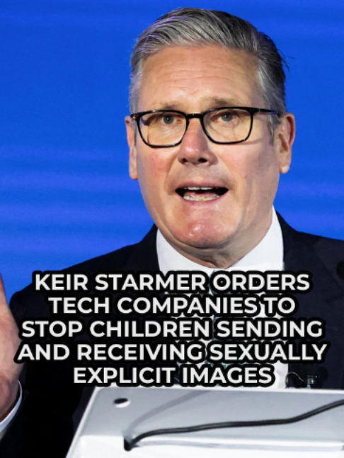 Keir Starmer declares war on big tech giants if they refuse to stop children from sending nude images. #BreakingNews #KeirStarmer #BigTech #GBNews