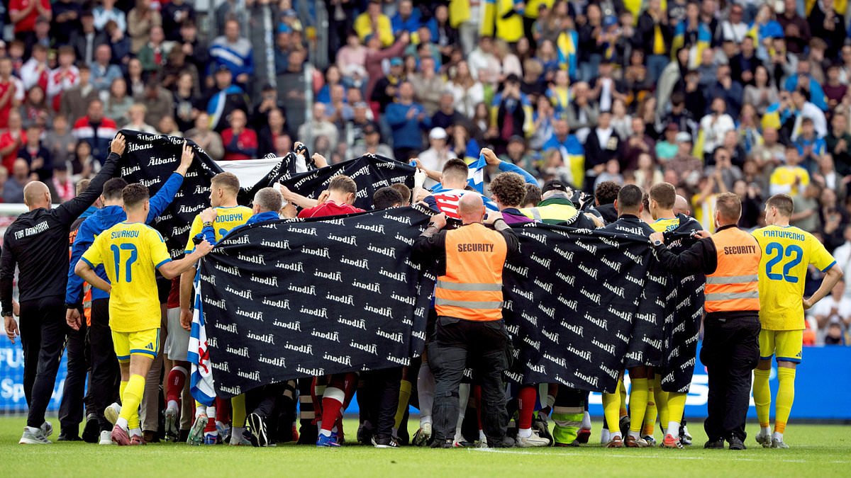 Terrifying moment Christian Eriksen clutches at his chest just before his collapse: Cardiologist warns Denmark star it could happen again after defibrillator 'undoubtedly saved his life' five years on from cardiac arrest