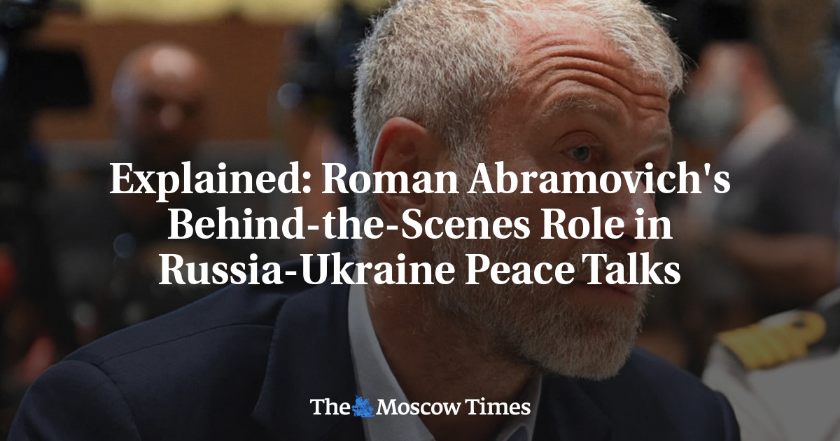 Explained: Roman Abramovich's Behind-the-Scenes Role in Russia-Ukraine Peace Talks