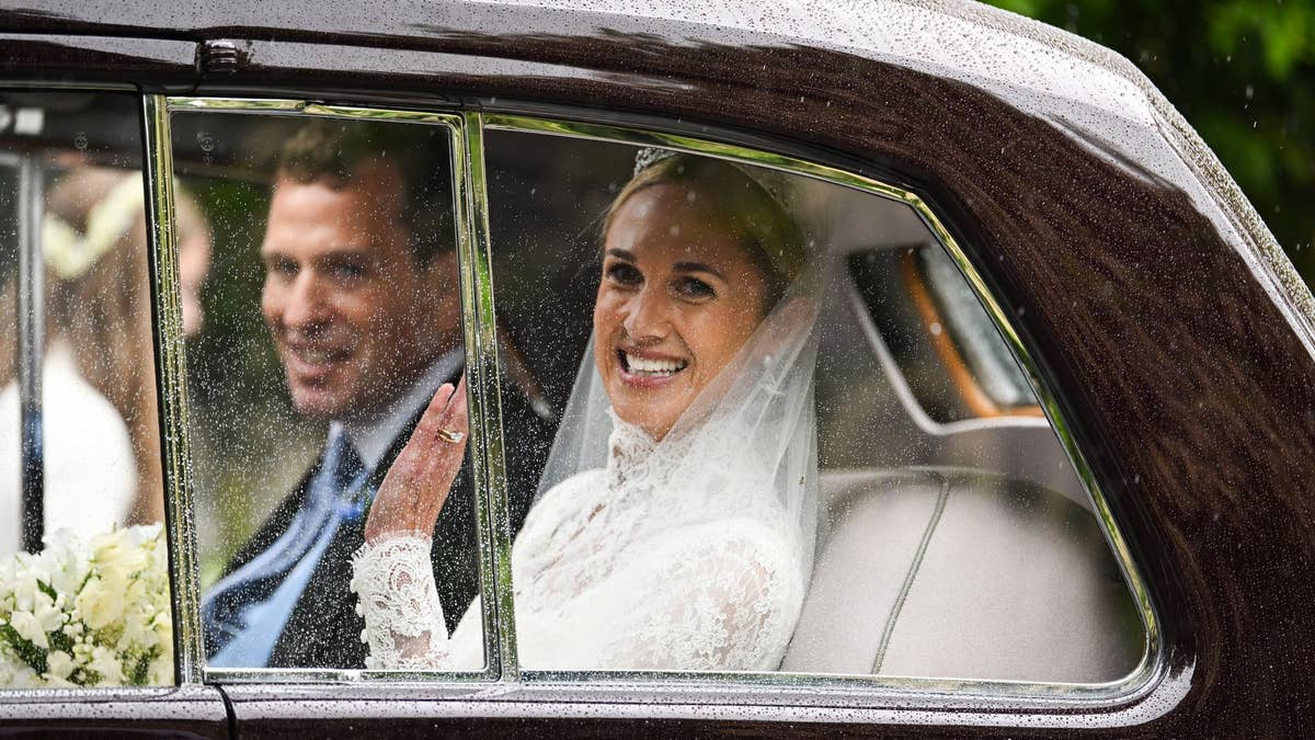 Peter Phillips and Harriet Sperling's surprising nod to absent royals Harry and Meghan at their wedding