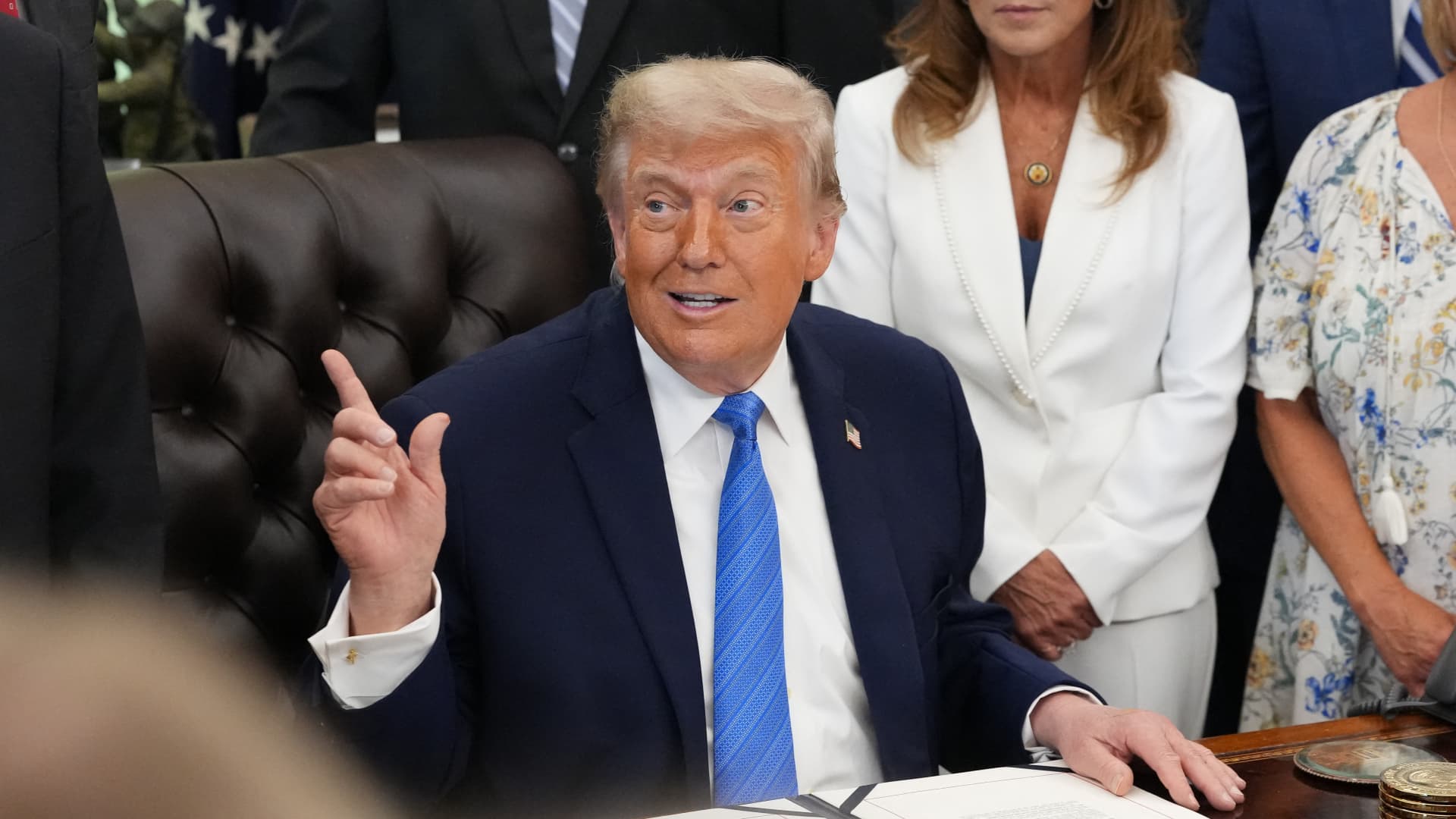 Trump says 'I love the inflation' after consumer price index hits 3-year high