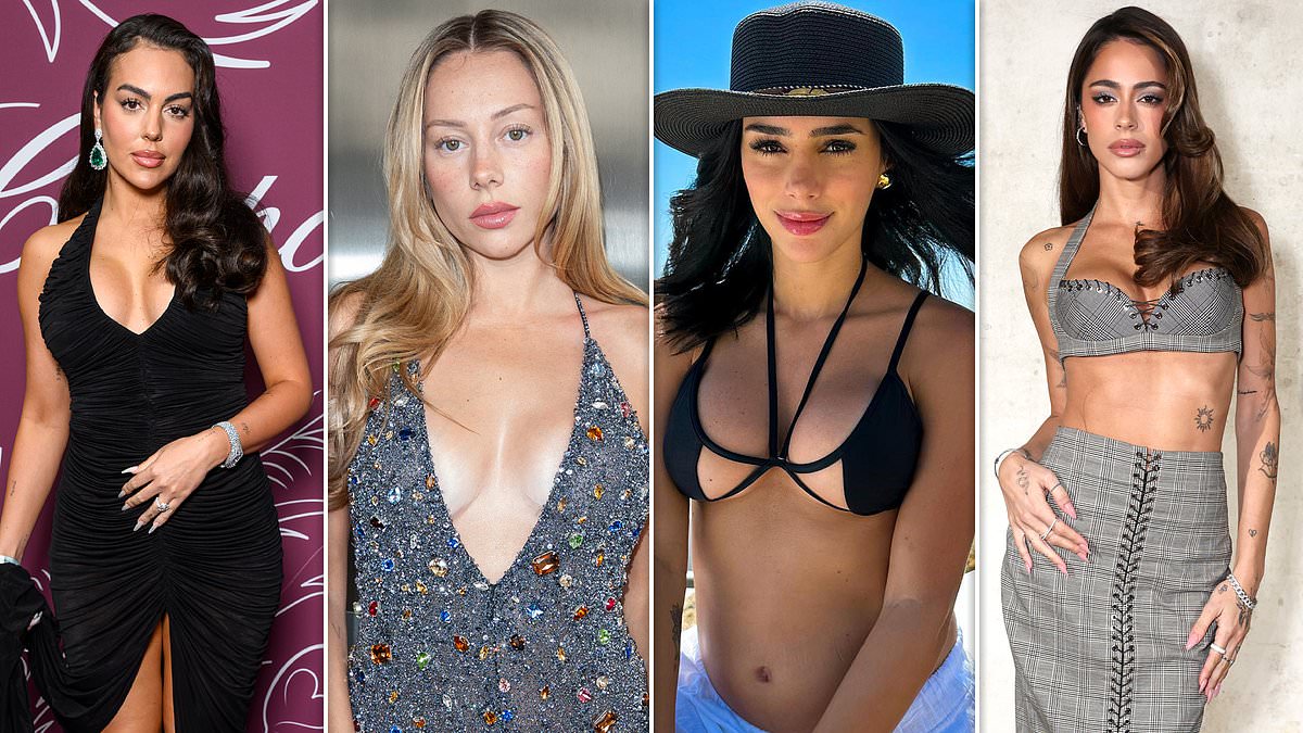 World Cup WAGs RANKING: DailyMail+ Power List guaranteed to infuriate Ronaldo... the highest placed America... and truth about very big-name breakup