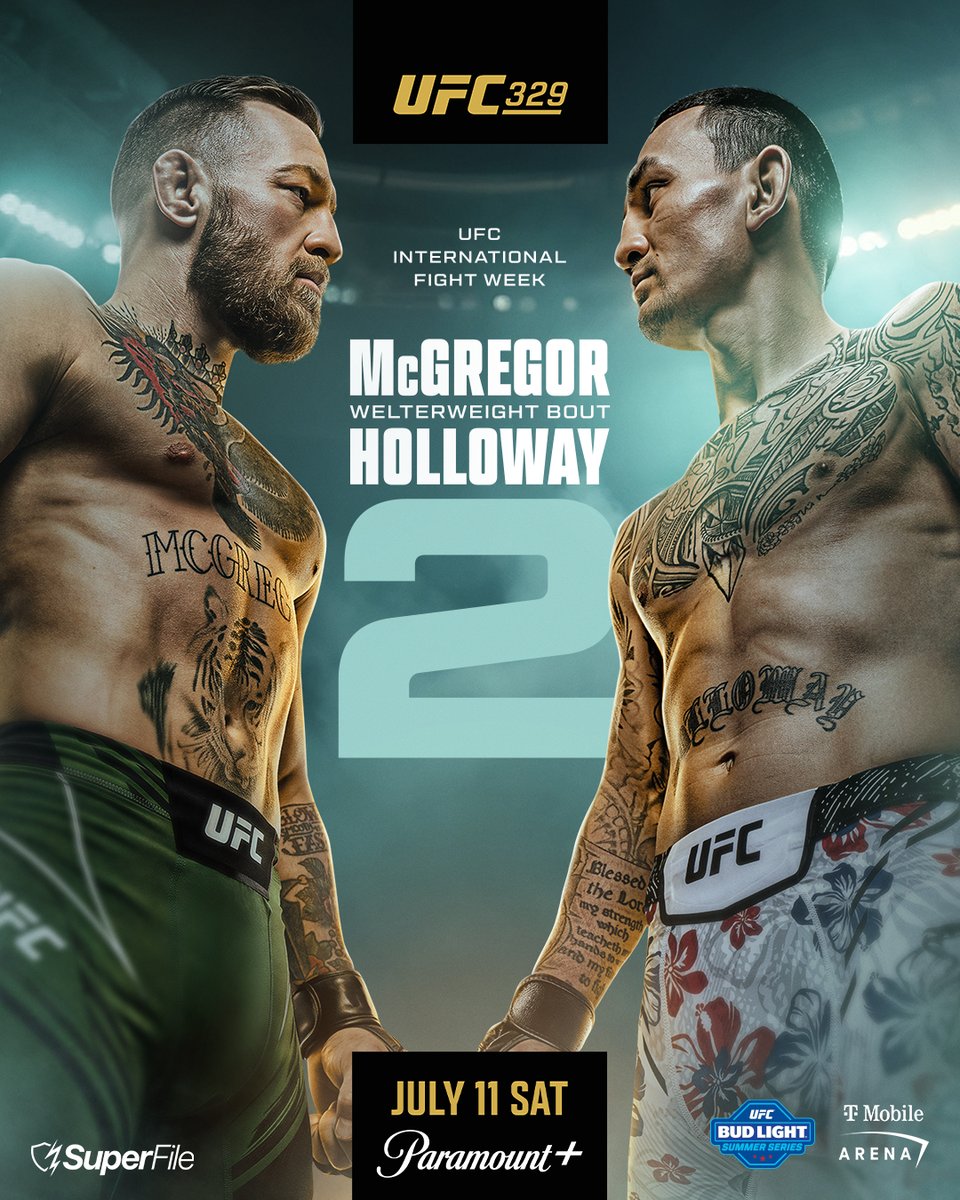 RT by @TheNotoriousMMA: RT by @TheNotoriousMMA: IT WAS DESTINY @TheNotoriousMMA vs @BlessedMMA 2 [ #UFC329 LIVE JULY 11 on @ParamountPlus ]